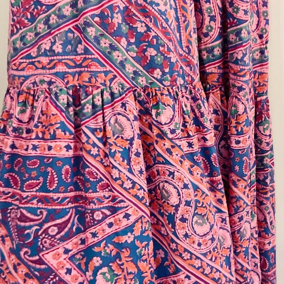 ba&sh Falba V Neck Maxi Dress LIKE NEW - Picture 7 of 12